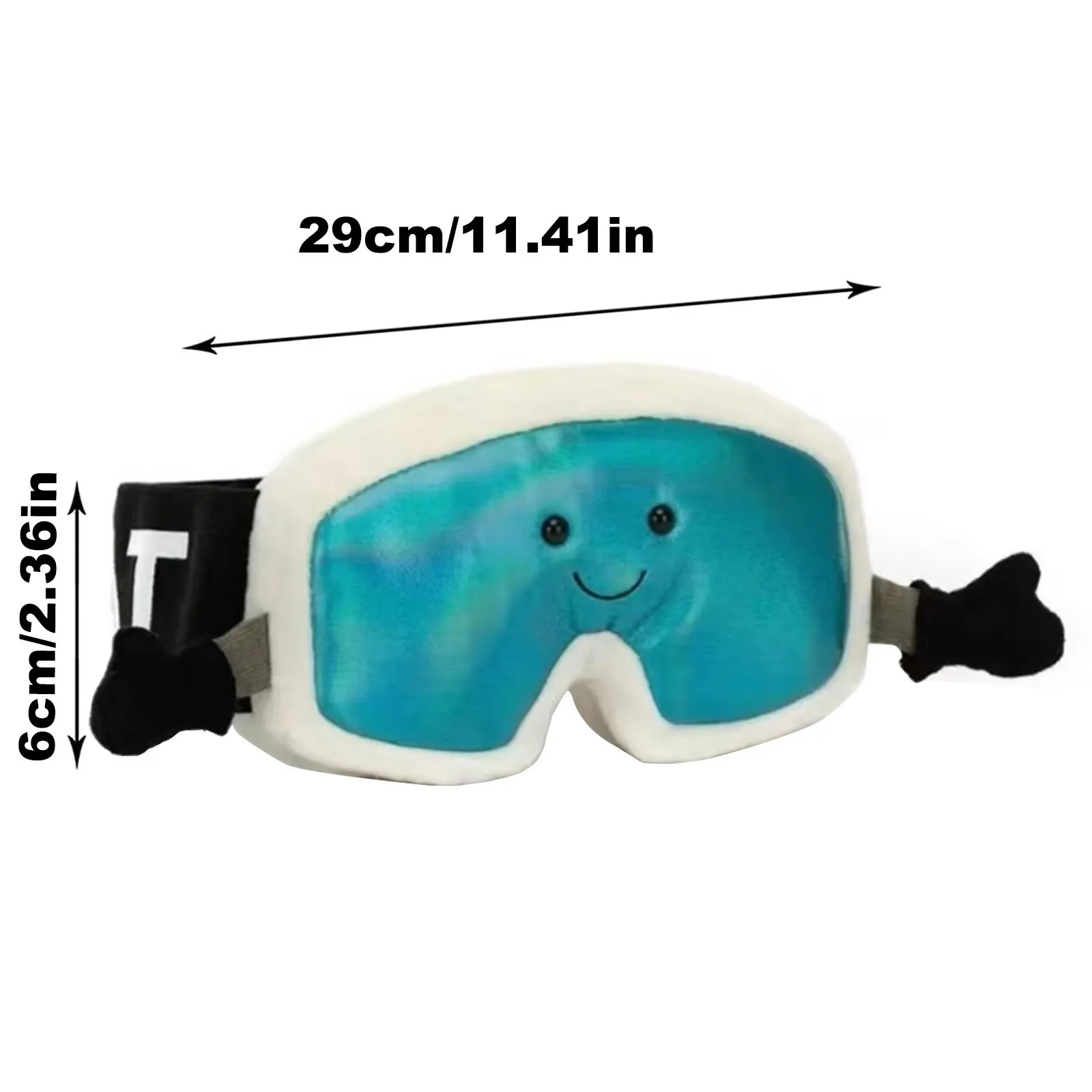 

New Fun Diving Goggles Doll Cute Plush Toy Cute Simulation Plush Doll Children's Gift