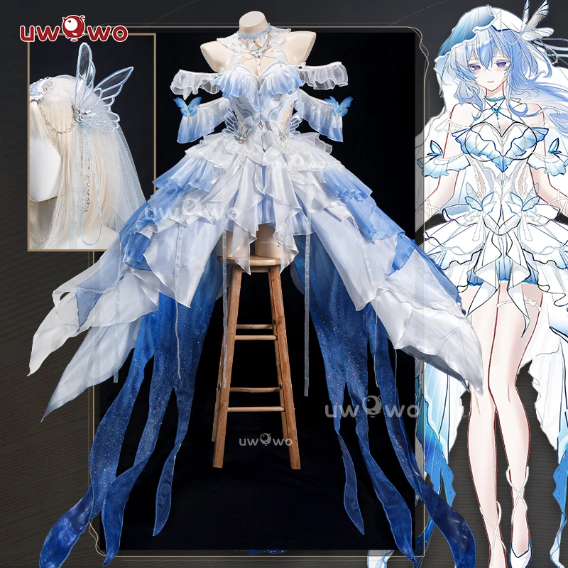 

PRE SALE UWOWO Shorekeeper Cosplay Game Wuthering Waves Shorekeeper Fanart Oath Wedding Gown WuWa Cosplay Costume Halloween Cost