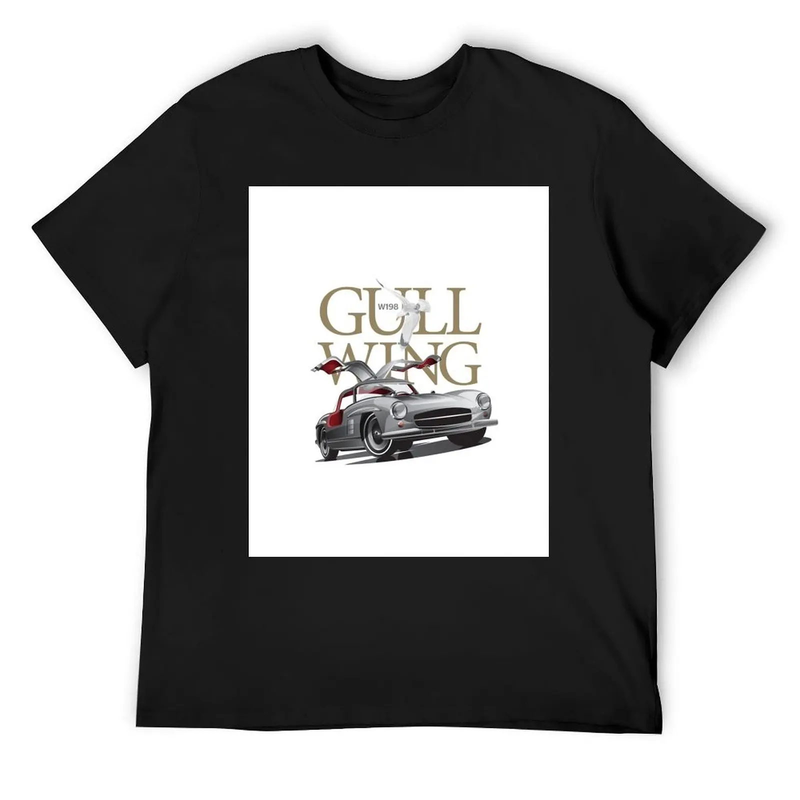 300SL Gullwing T-Shirt customs tops mens t shirt graphic