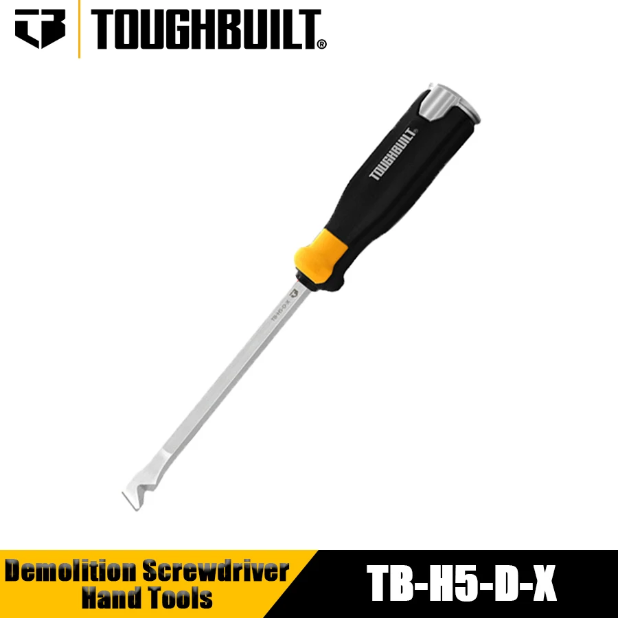 TOUGHBUILT TB-H5-D-X Śrubokręt rozbiórkowy Śrubokręt do rozbiórki Śrubokręt do piercingu Narzędzia ręczne