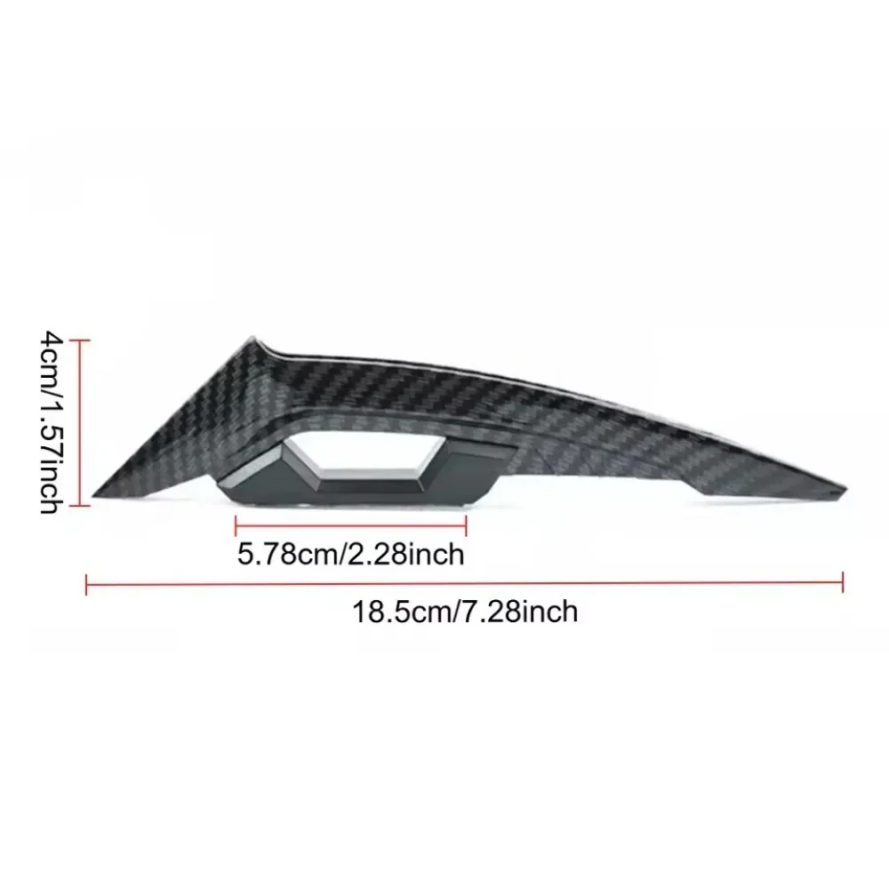 2PCS Sport Bike Wing Decor Sticker, Universal Version, Dedicated Fixed Wing Modification Personalized Body Sticker