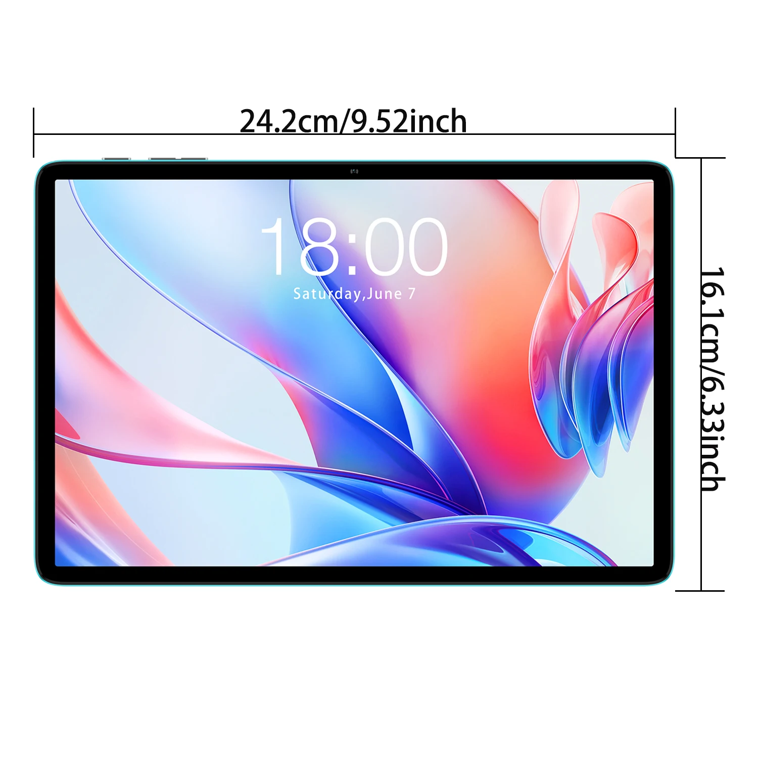 تابلت Teclast P30 Android 15 مقاس 10.1 بوصة وذاكرة وصول عشوائي 4 جيجابايت وذاكرة قراءة فقط 128 جيجابايت Unisoc T606 8 النواة، مع حزمة ملحقات لوحة المفاتيح والماوس #2