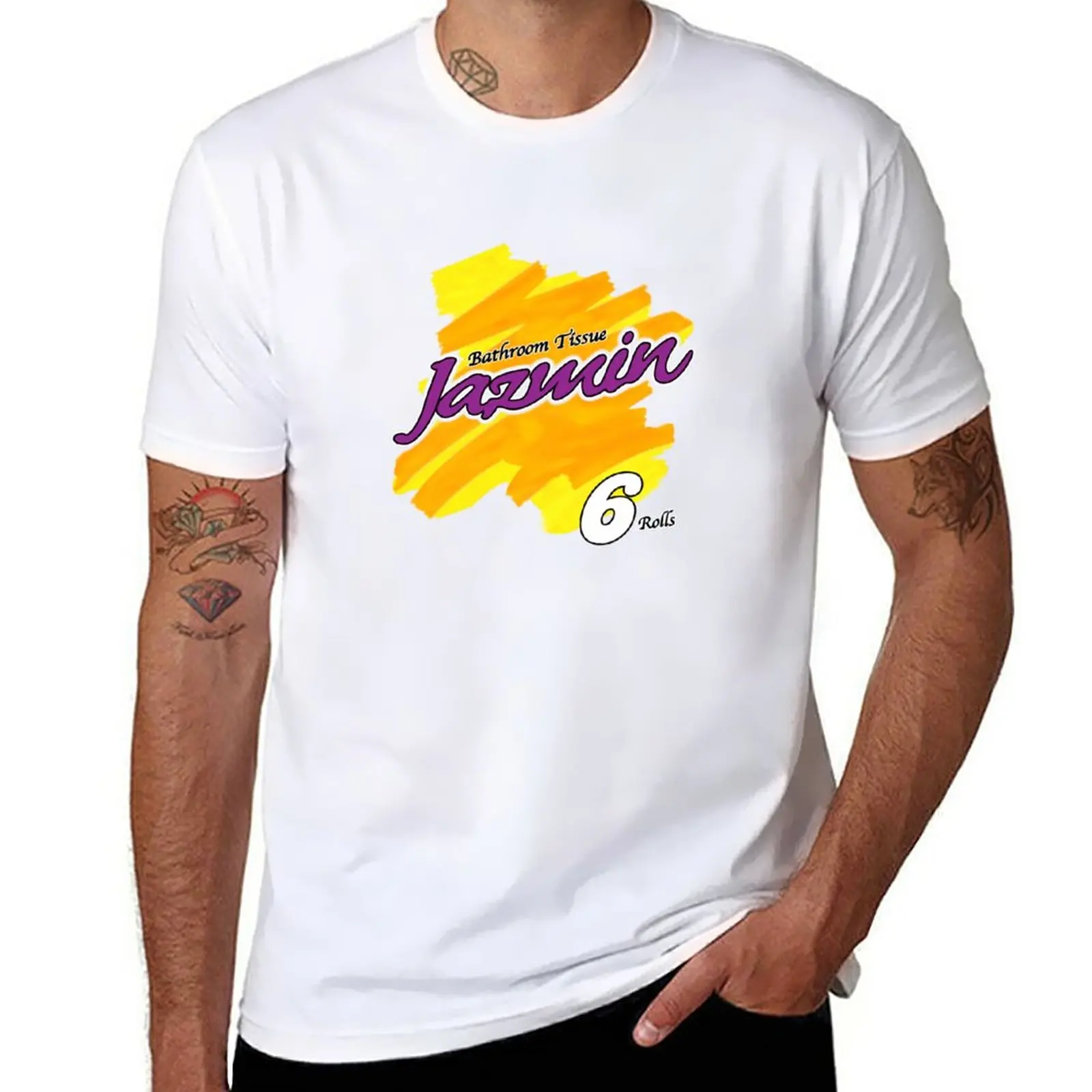 

Jazmin Tissue T-Shirt sports fans blanks men workout shirt