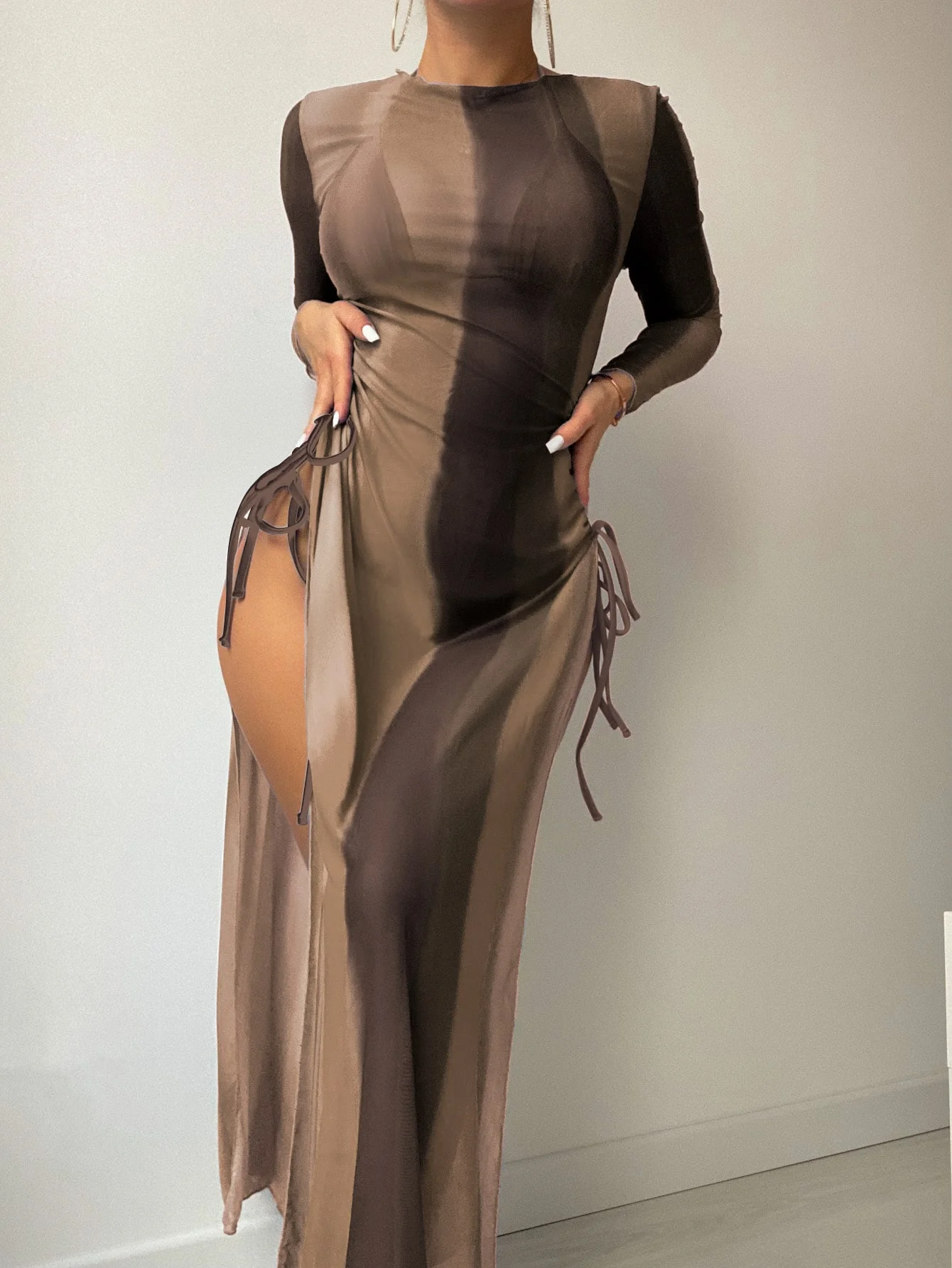 

ZAFUL Женский комплект бикини из трех частей, летний купальник-стринги, сексуальное бикини с открытой спиной и треугольными чашечками (3 шт.)