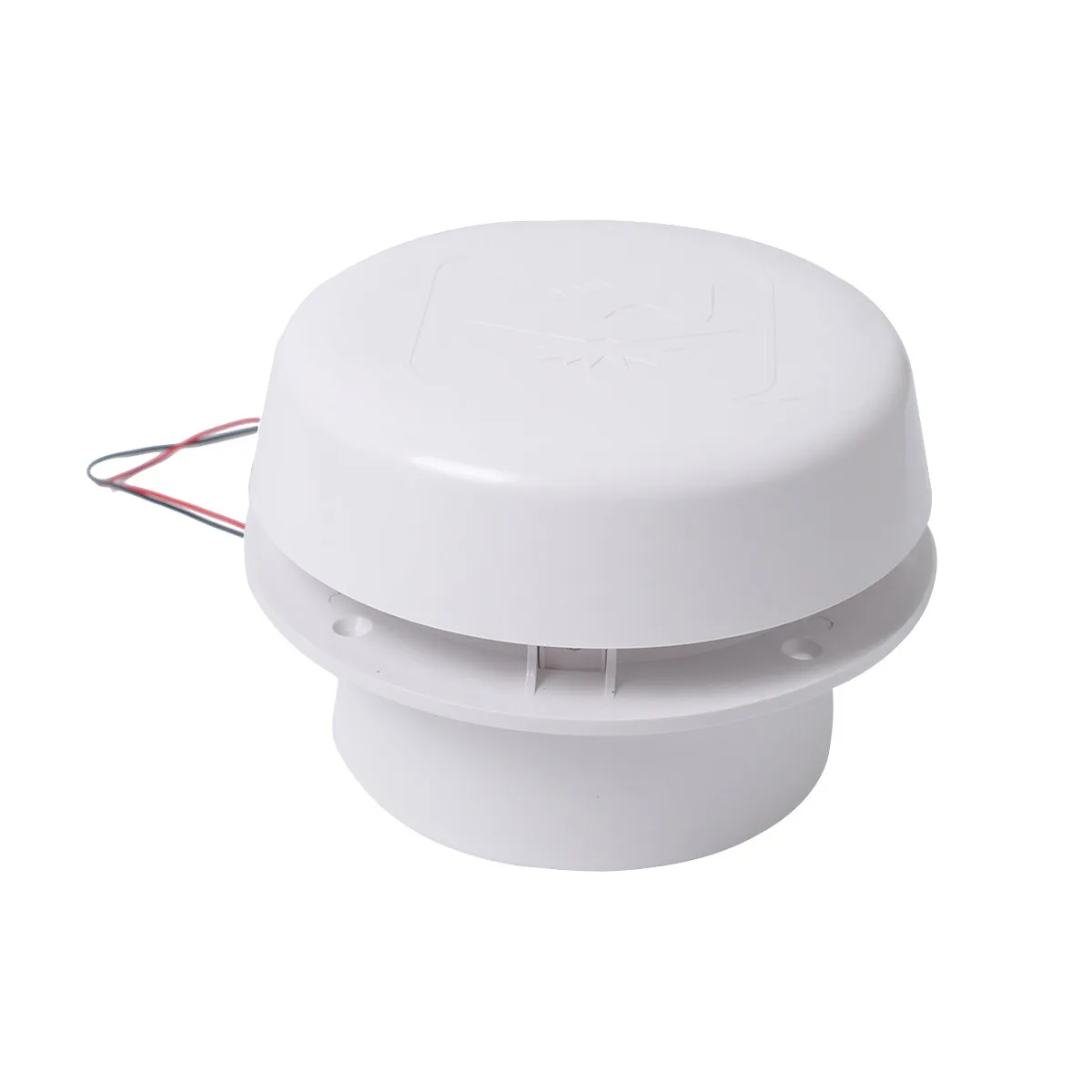 12V Rv Roof Air Vent Fan Mushroom Design Round Lightweight Weatherproof Dustproof Waterproof Low Noise for Rv Commercial Vehicle
