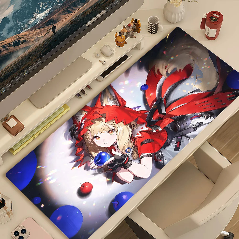 Mouse Pad MousePad Game Non-slip Lockedge Office Student Gaming Thickened Large Writing Pad Strategy A-Arknights Cushion