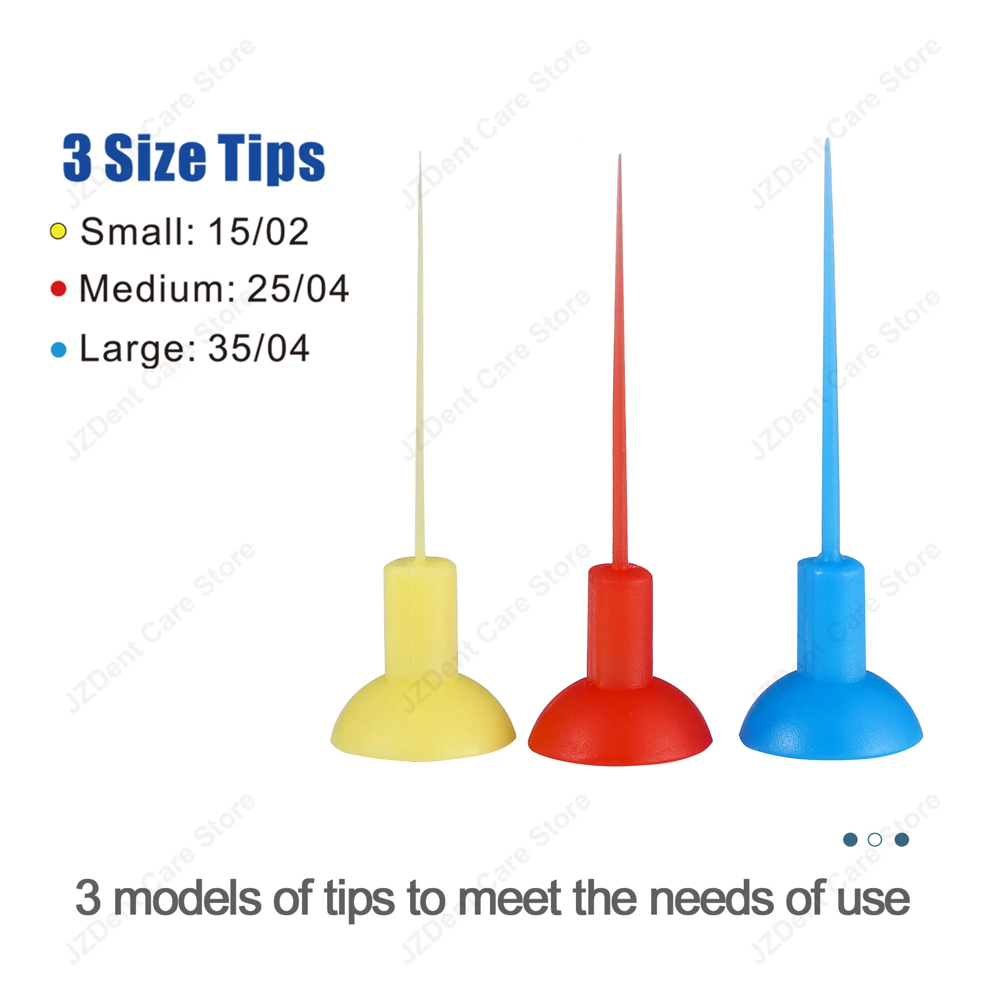 Twoendo Dental Sonic Irrigator Tips 20 PCS Endo Sonic Activator Tips for Root Canal Dental Instrument Dentist Materials