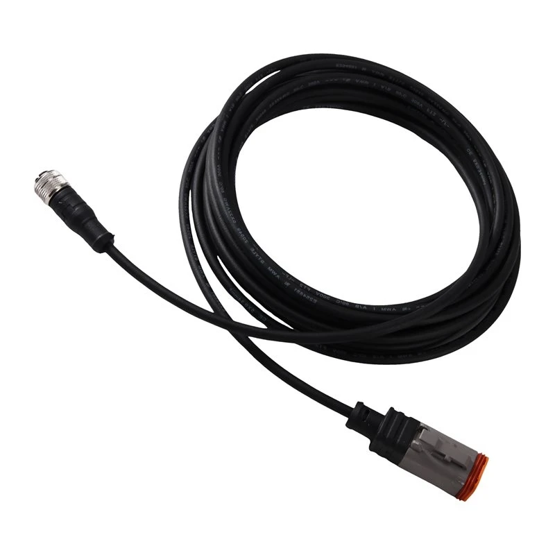 NEW HOT in Stock-Vehicle Mod Waterproof Connector Cable DT06-6S 6Pin Female Plug Transfer For M12 A Coding 5Pin Female Car