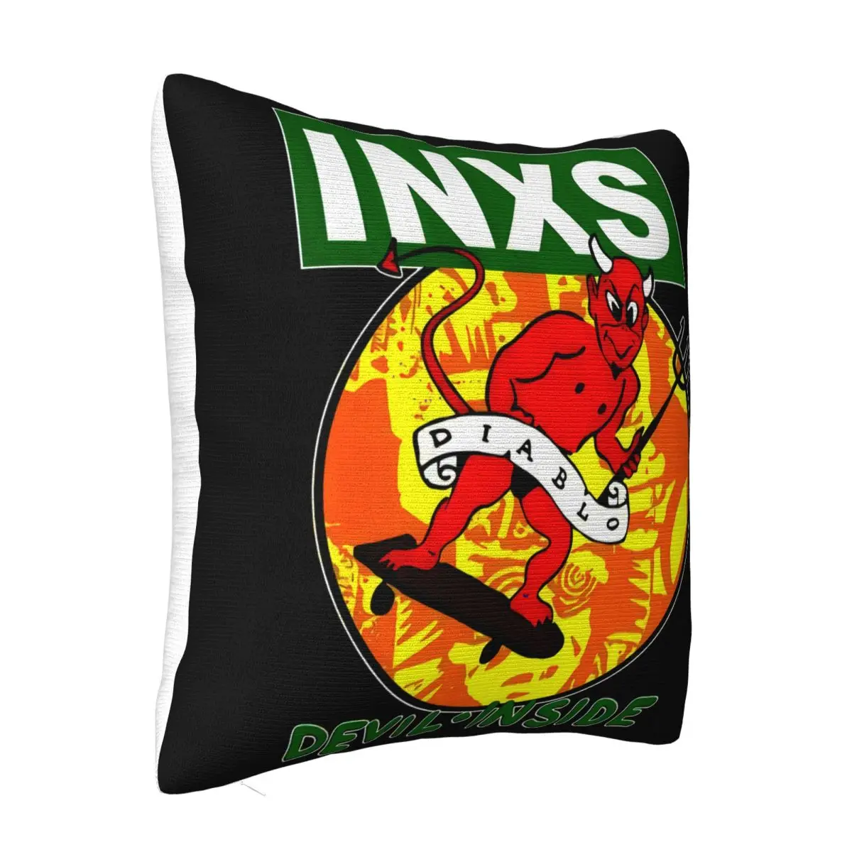 Vintage Inxs Devil Us Tour 1988 Reprint Slogan Cheap Price Popular Style Pure Designs Creative Homme Beautiful Pillow Case