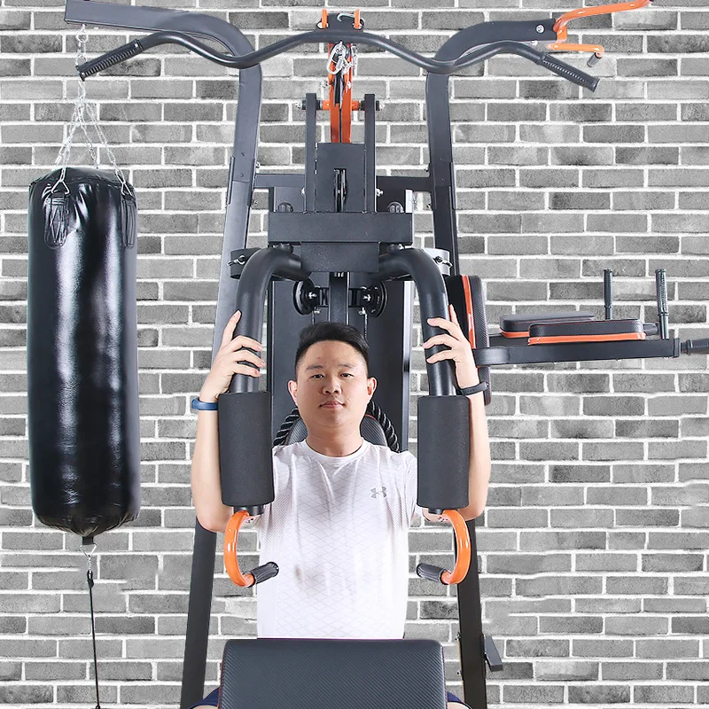 Fitness equipment Full set of multi-functional integrated set Combination equipment Strength comprehensive trainer