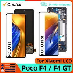 Choice For Xiaomi Poco F4 LCD Display Touch Screen Digitizer Assembly For Xiaomi Poco F4 GT Display Screen Replacement Parts