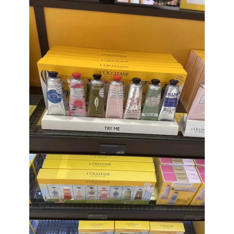 French L'Occitane Shea Hand Cream Verbena Lavender Cherry Blossom Rose Peony Hand Cream