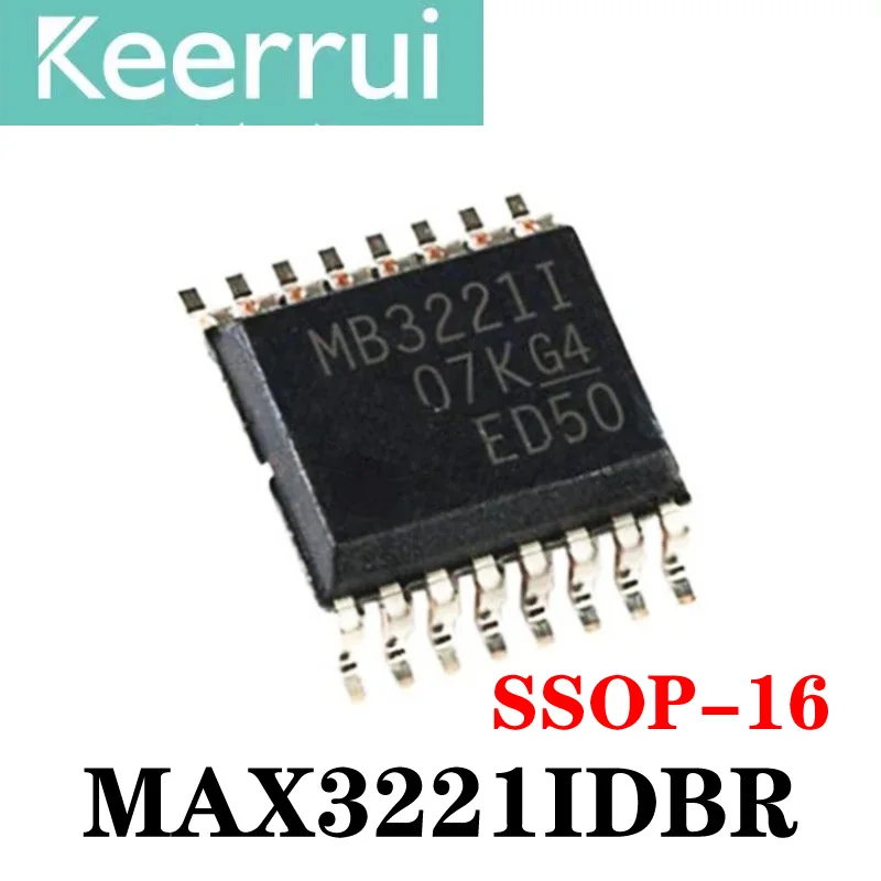 10~50PCS/LOT brand new original MAX3221IDBR sop-16 MB3221I MAX3221 chip SSOP-16 line driver chip IC chip