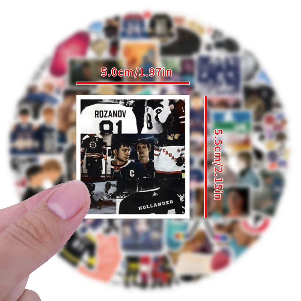 

10/60PCS Heated Rivalry Graffiti Sticker Shane Hollander Exquisite Sticker for Computer Notebook Stationery DIY Toys Secret