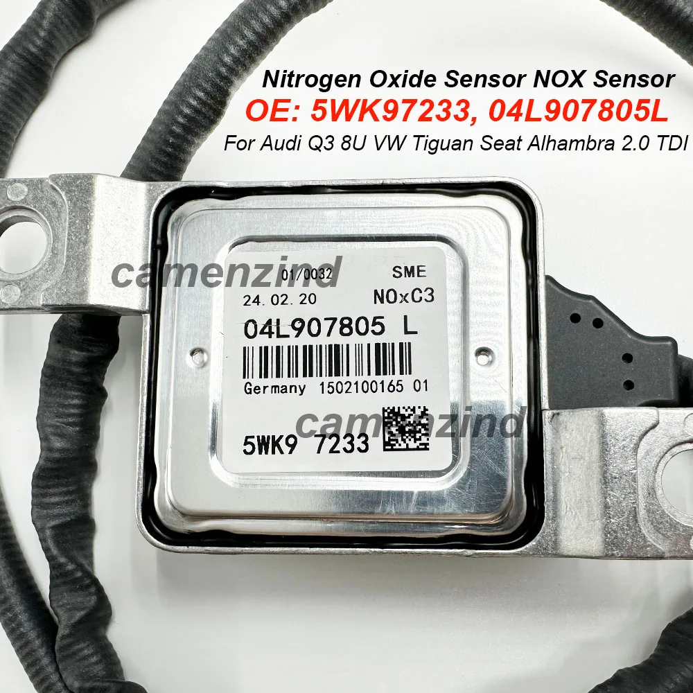 

Датчик оксида азота (NOx) 04L907805L 5WK97233 5WK9 7233 высокого качества для Q3 8U VW Tiguan Seat Alhambra 2.0 TDI