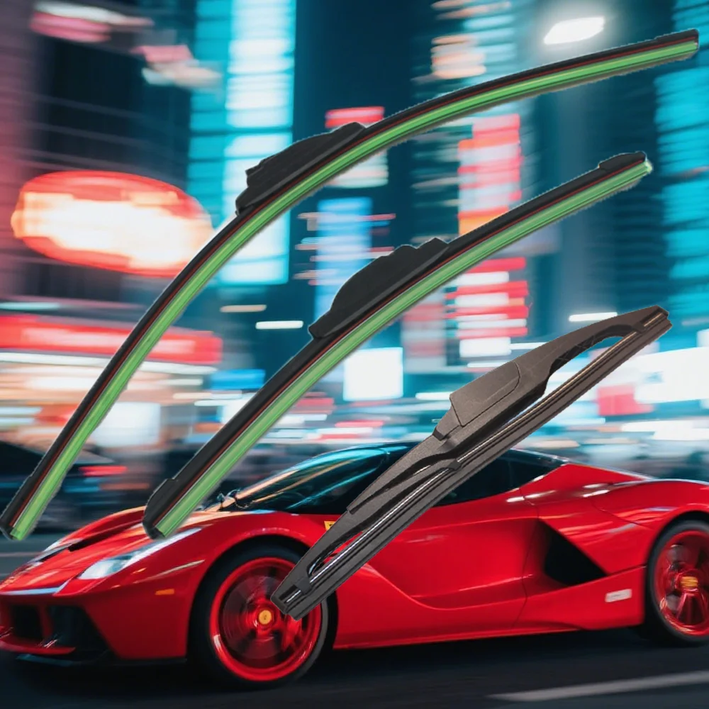 

For Kia Cerato YD 2012-2017 2013 2014 2015 2016 Wiper Front & Rear Wiper Blades Windshield Windscreen Window Brushes 26"+14"+13"