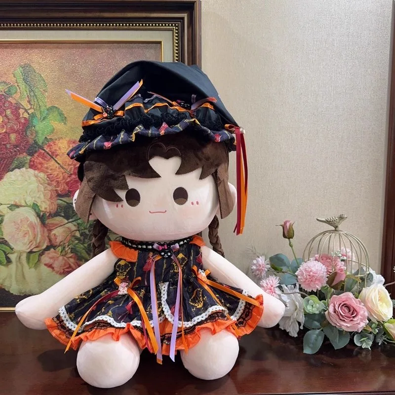 vetements-de-poupee-en-coton-de-20cm-mini-robe-de-style-orange-jupe-de-poupee-en-coton-de-10cm-15cm-40cm-55cm-vetements-de-poupee-reborn-livraison-gratuite