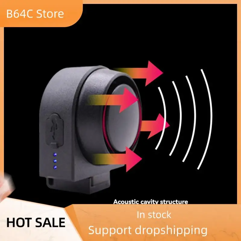 

B64C Bike And Motorcycle Security: USB Rechargeable Wireless Waterproof Anti-Theft Vibration Alarm
