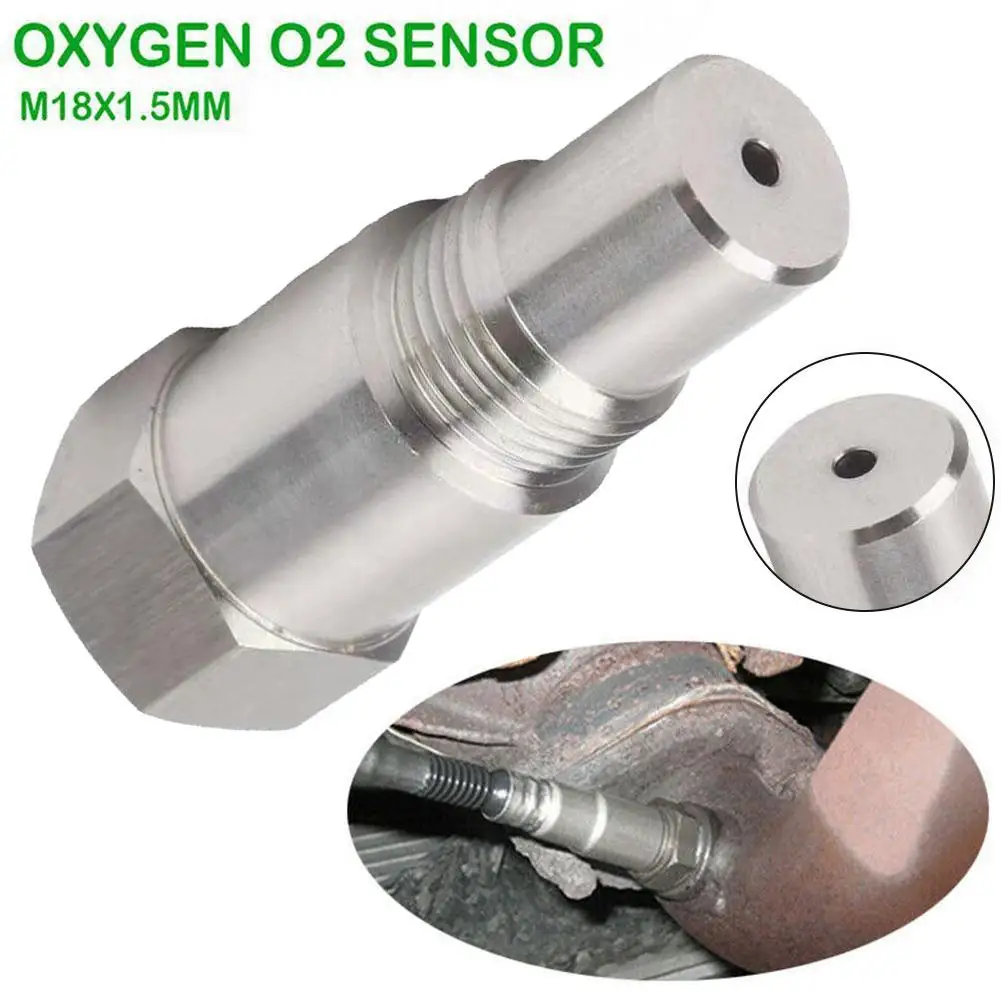 

1pcs 02 Oxygen O2 Sensor Adapter Spacer Car Cel Ses Dtc Fix Check Engine Light Eliminator Adapter M18x1.5 For Off Road O3l8