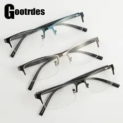 Men Fashion Classic Myopia Glasses Women Square Frame Business Eyewear Vintage Eye Protection Short Sighted Glasses -100~600