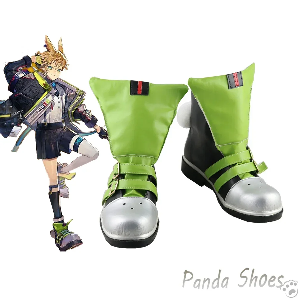 

Leonhard Game Arknights Cosplay Shoes Anime Cos Comic Cosplay Costume Prop Shoes for Con Halloween Party