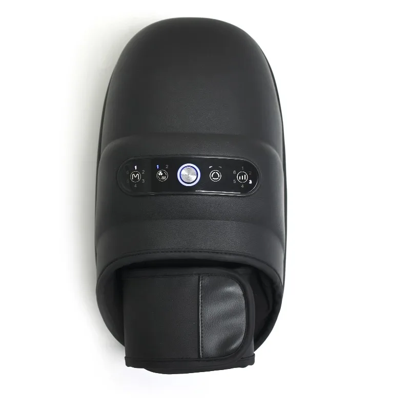 Electric Cordless Machine Spa Vibrator Wrist Massage Heat Fingers Palm Compression Shiatsu Hand Massager with Kneading Roller
