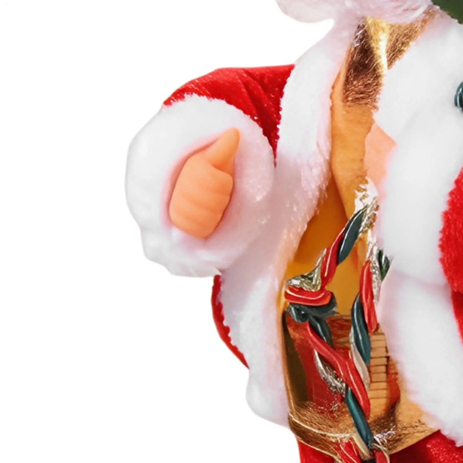 Dansende Kerstman met Muziek Elektrisch Beeldje Heupen Schudden Kerst Kerstman Figuur voor Volwassenen Tieners Home Decor Kinderkamer