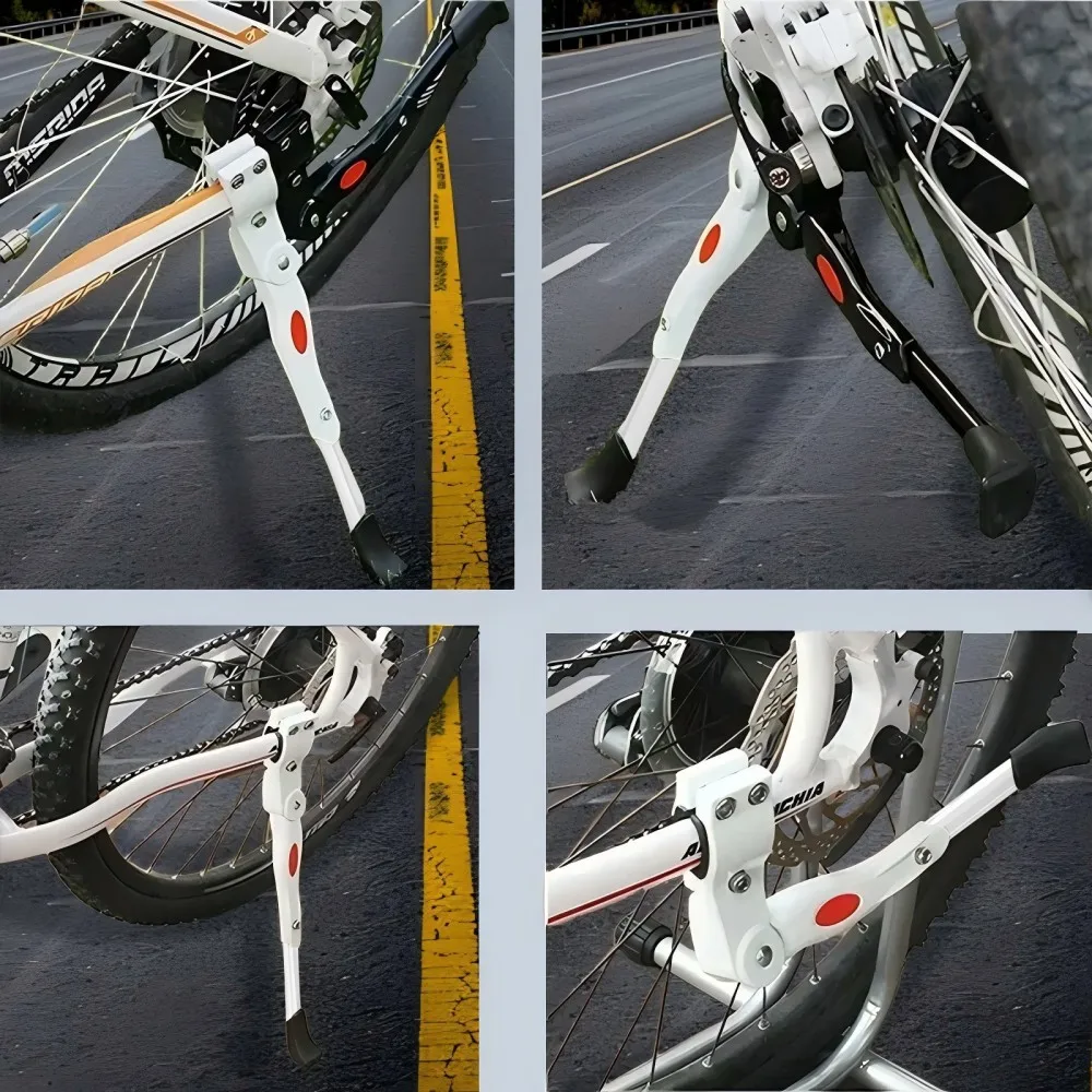 Universal Fahrrad Kick Ständer MTB Rennrad Aluminium Ständer Einstellbare Mountainbike Fuß Brace Unterstützung Radfahren Zubehör – Detail 7