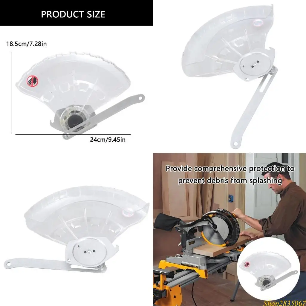 

Convenient Lower Cutter Guard Replacements for 10Inch Sliding Compound Chainsaw 831F