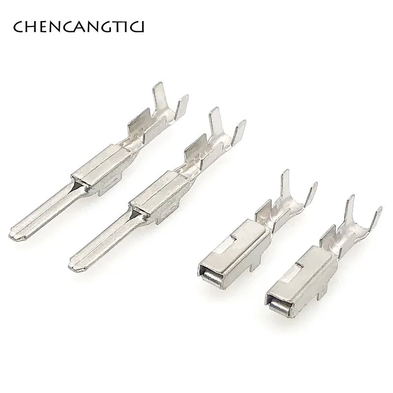 

50 Pcs 2.2 Mm Male Female Car Crimp Terminal for HYUNDAI KIA VW 7116-4020 DJ611-2.2A DJ621-2.2A
