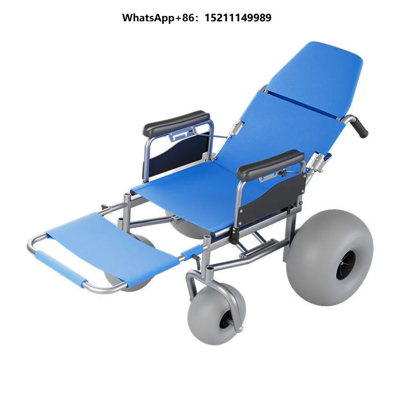Customized Portable  Disabled and Handicapped Sand Beach Chair