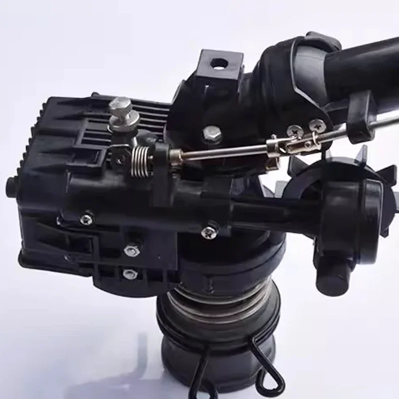 ปืนฉีดน้ำแบบกังหัน DLPL35T สำหรับการชลประทานในพื้นที่เกษตรกรรม กำจัดฝุ่นอุตสาหกรรม ฉีดพ่นเพื่อระบายความร้อน ระยะ 50-110 เมตร