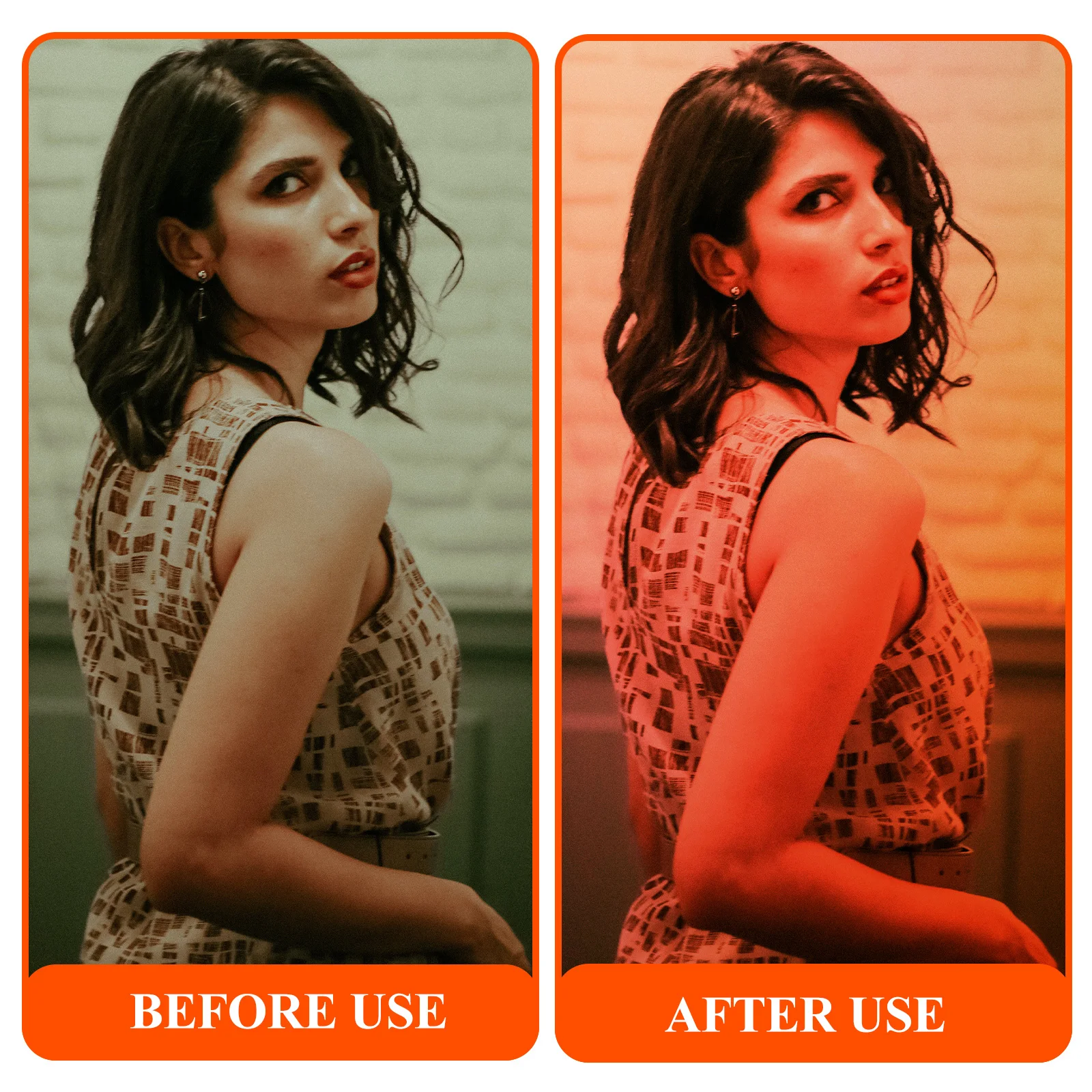 

10Pcs Sunset Color Film Sheets 66mm Light Transmittance Filters for Photography LED Strobe Flash Effects Color Sheet for Camera