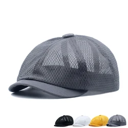 Breathable Summer Men's Beret Hat Cool and Airy Design for Ultimate Comfort Polyester 57-61cm Sun Caps