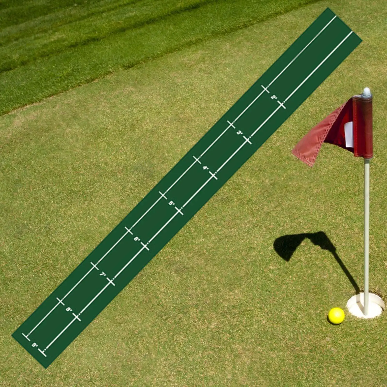 Golf Putting Mat Golf Mat Golf Hitting Mat Golf Putting Training Aid for Garden Home Office Backyard Golf Accessories for Men