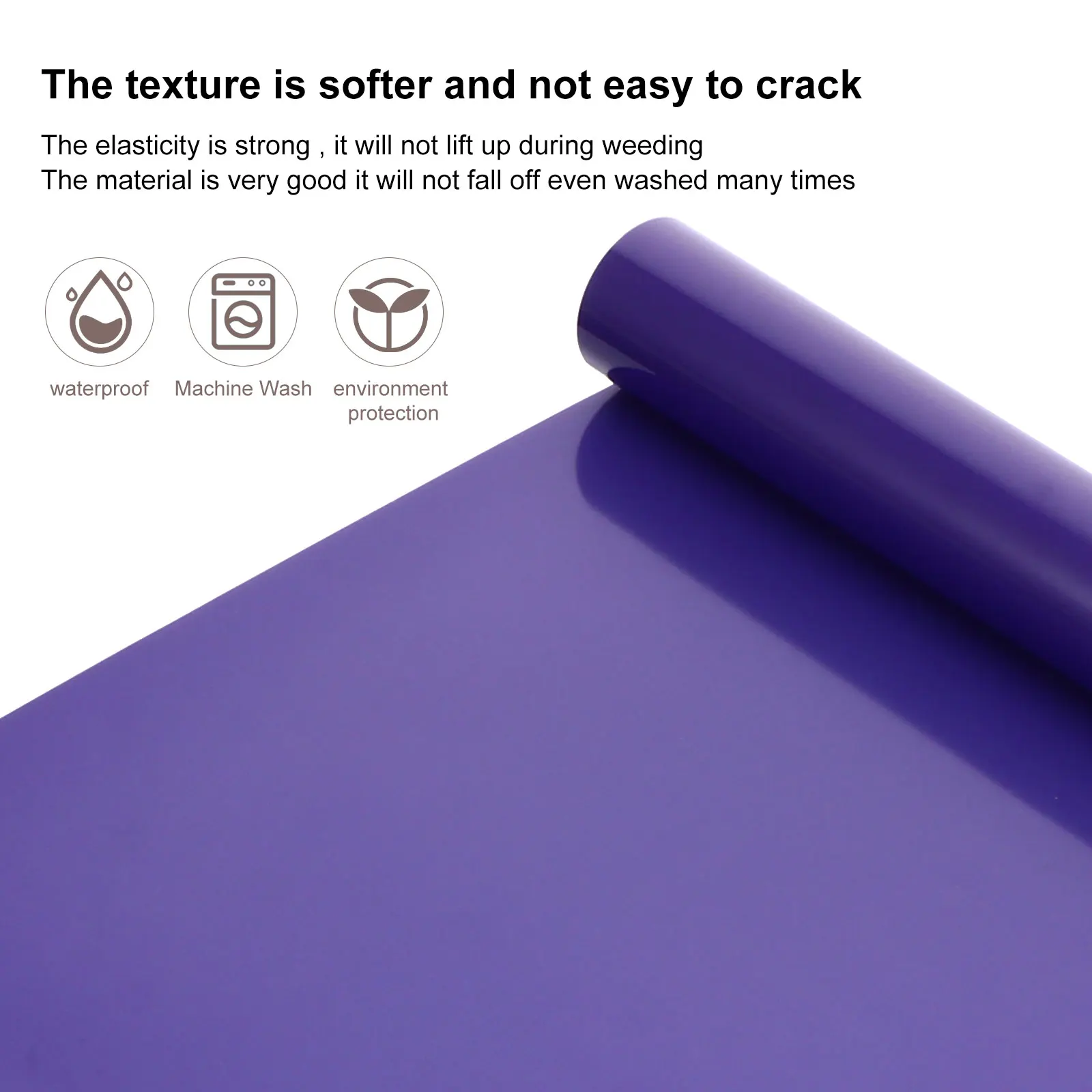 

Lettering Film Hot Transfer Small Roll Heat Garment DIY Engraving Pvc Stamping Women's