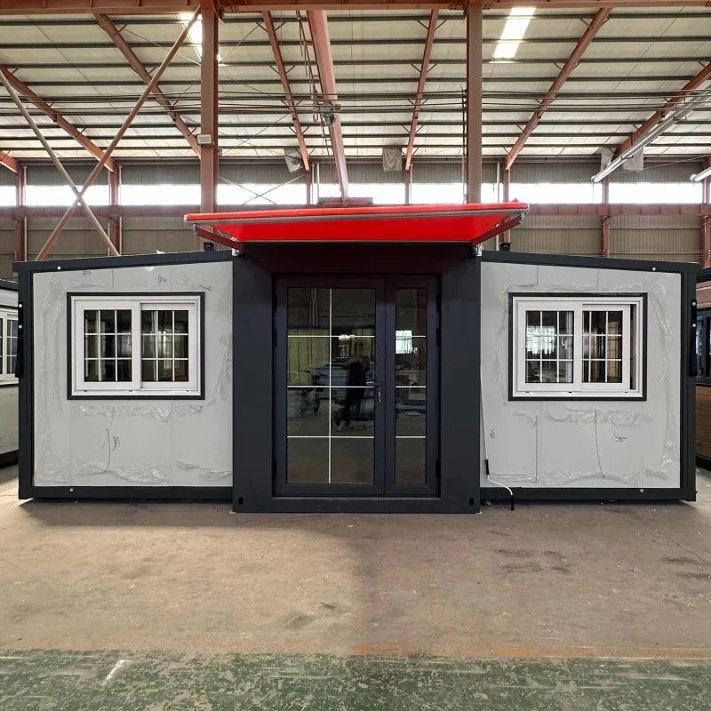 Two Bedroom Expandable House for Affordable Prefab Homes and Backyard Granny Housing