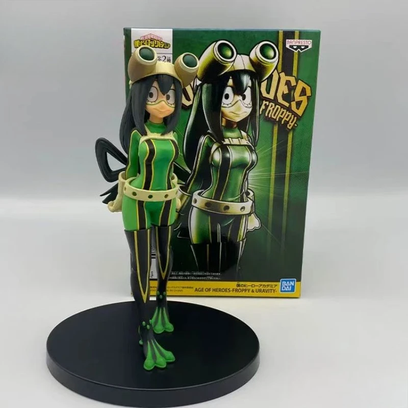 

My Hero Academia Bandai Banpresto Ichiban Kuji Next1 F Нагорода Asui Tsuyu Периферийные украшения Аниме Фигурка Модель Модная игра
