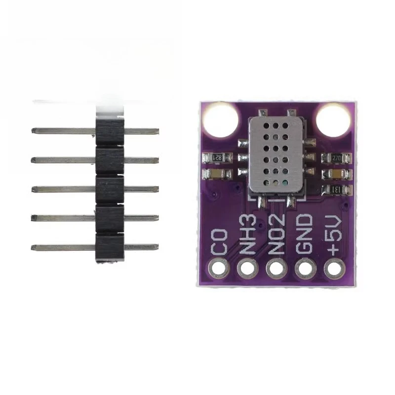 for MCU- MICS-6814 Air Quality CO VOC NH3 Nitrogen Oxide Gas Sensor