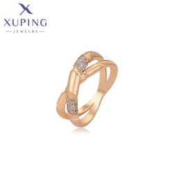 Xuping Jewelry Fashion Elegant New Design Ring with Gold Plated for Party Gift X000637421