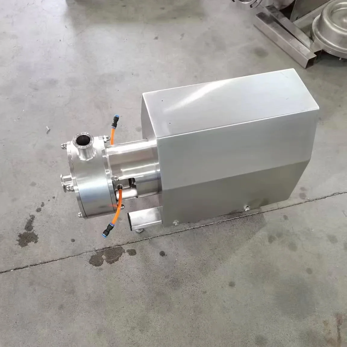 

Насос для гомогенизатора с высоким сдвигом из нержавеющей стали SUS304/SUS316L для пищевой и химической обработки