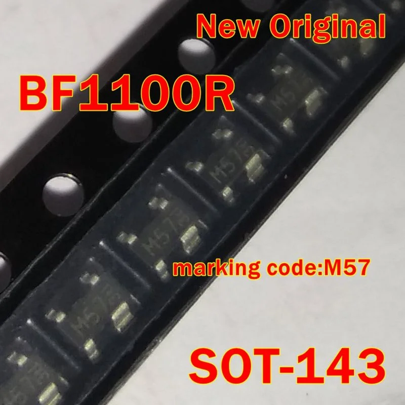 

1Pcs to 100Pcs Bf1100R Sot-143 New Original Marking Code: M57 Field-Effect Transistor Rf Small Signal