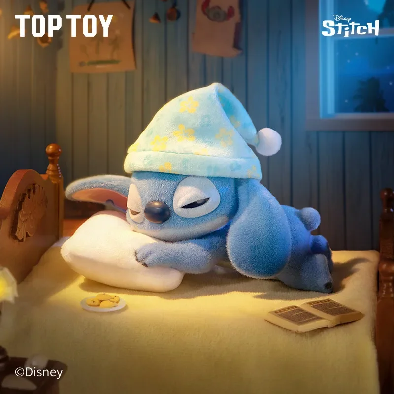 

TOPTOY Hello Stitch Series Blind Box Mystery Box Toys Kawaii Ornaments Figurines Home Decor Desktop Model Dolls Gilrs Gift Model