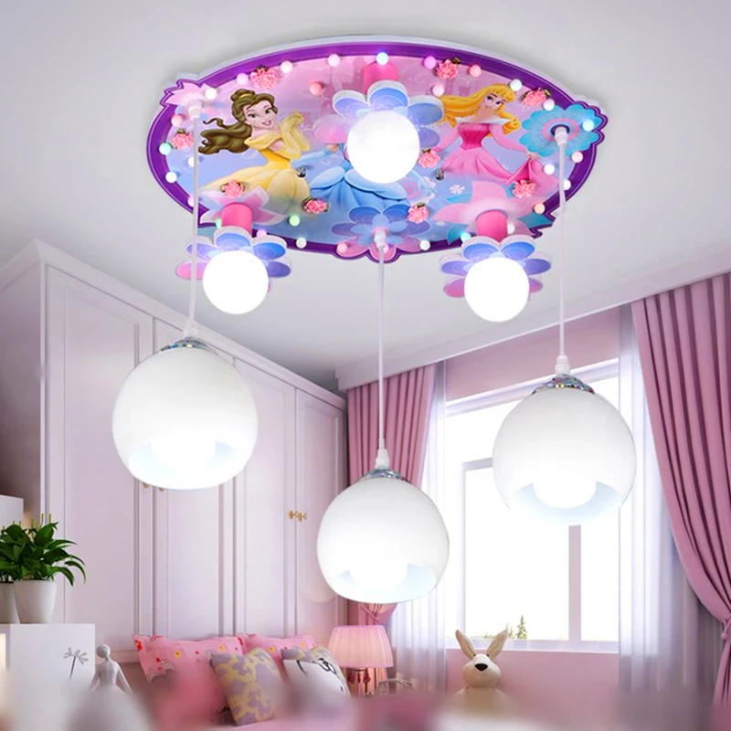 Snow White girl bedroom decorative dining room led Ceiling lamps Pendant lights indoor lighting interior lighting Ceiling lamp