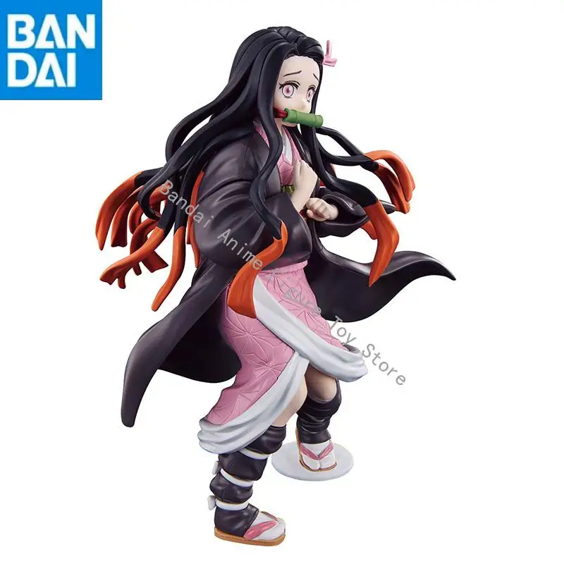 متوفر في المخزون الأصلي الأصلي بانداي نامكو S.H.Figuarts شيطان القاتل نموذج كامادو Nezuko الجمعية عمل الشكل سطح المكتب زخرفة لعبة #5