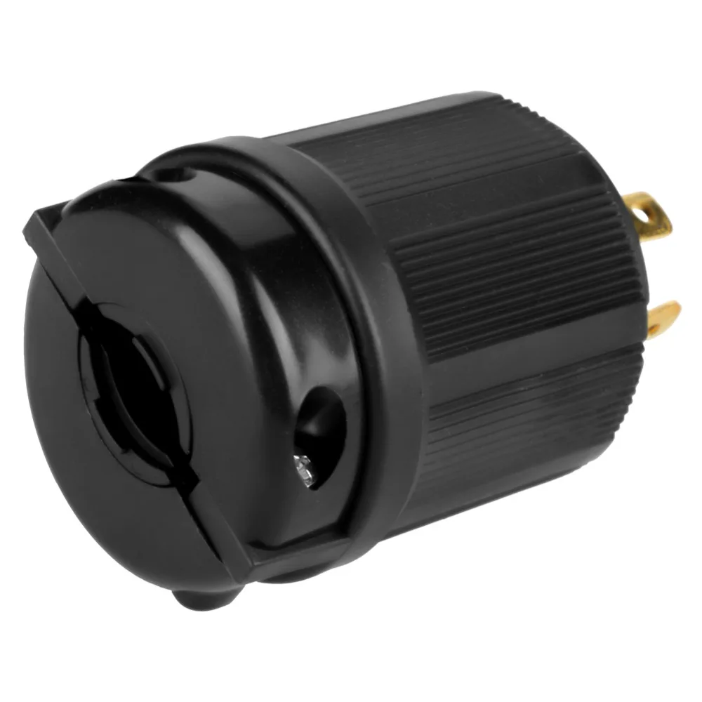 

1 Set NEMA L14-30P Generator Adapter Plug 30A125V-250V 4 Pin Plug & Set Industrial Grade Solid Copper Conductors