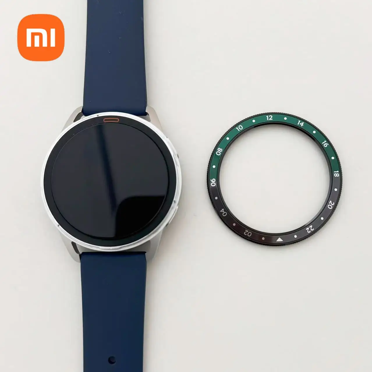 Xiaomi Watch S3 Stainless Steel Alloy Bicolor Black and Green  Bezel with Chip-Activated Dial and Bezel