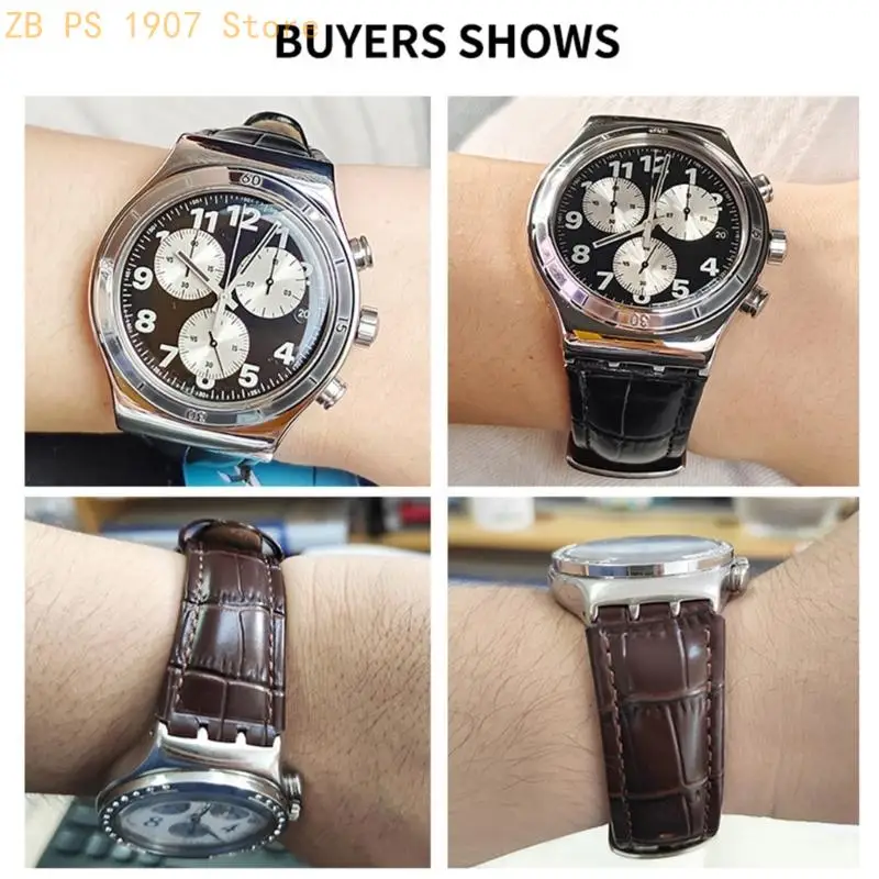 Leather Band Easy Installation for Effortless Styles Updates 55KA