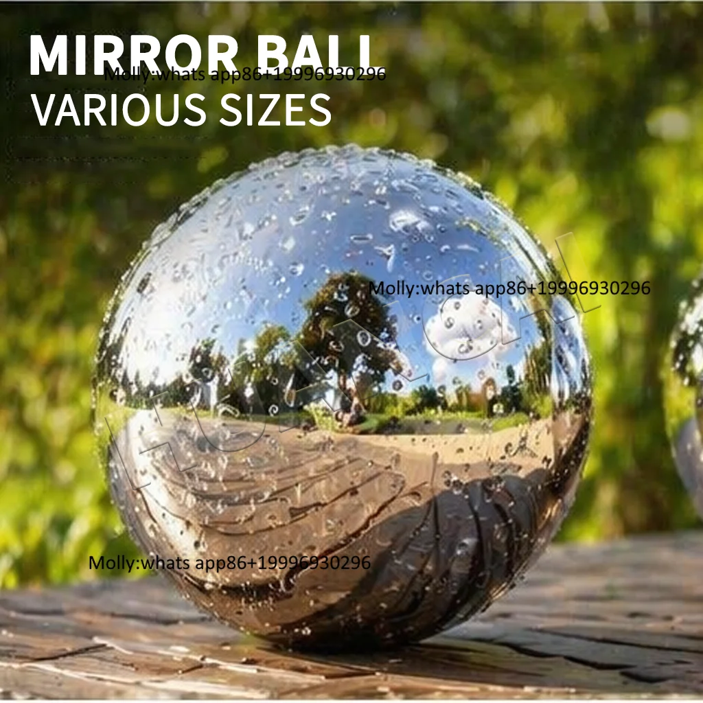 Inflatable Metallic Ball Decorative Inflatable Mirror Ball Metallic Balloons Big Shiny Giant Inflatable Balls Mirror Disco Ball