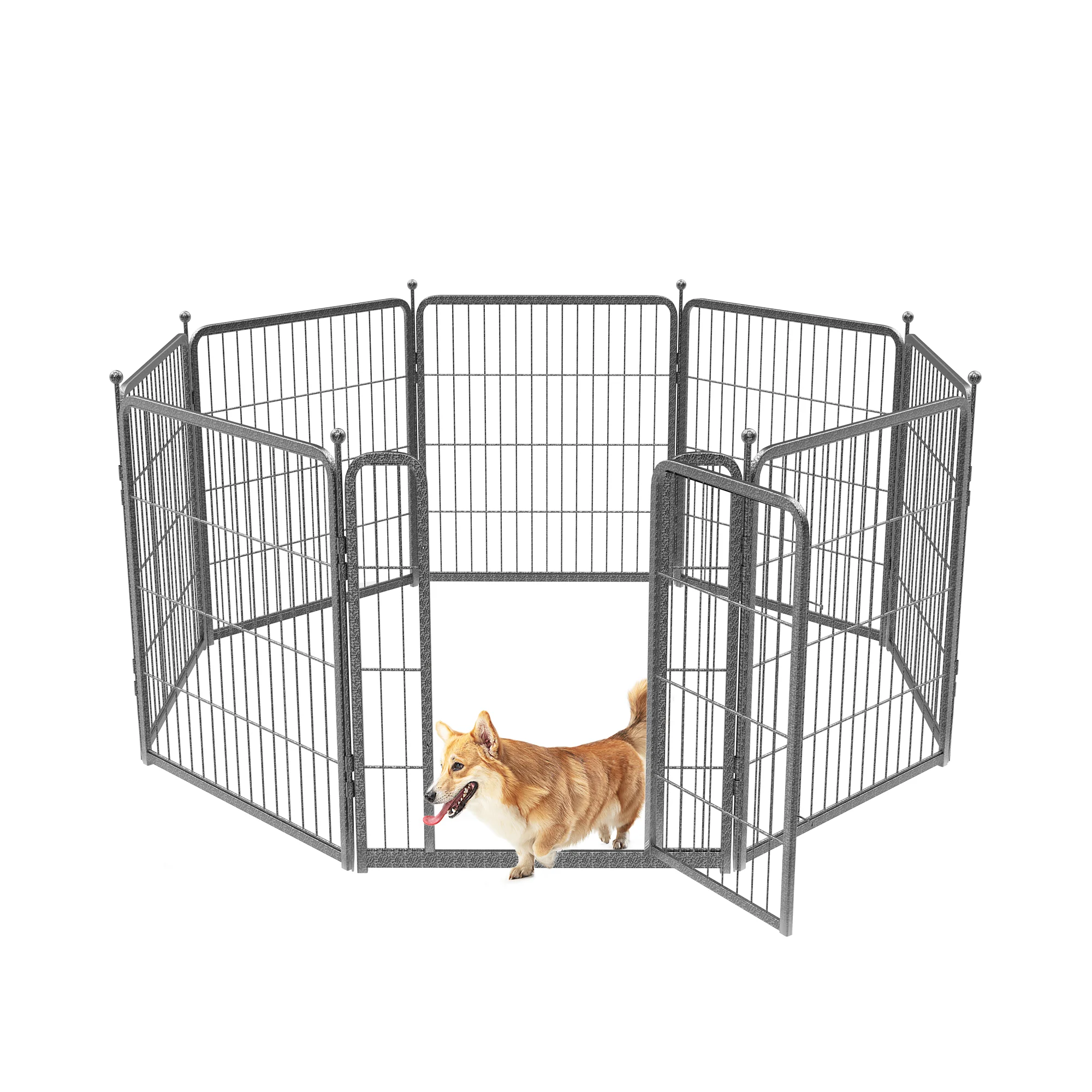 FXW Aster Dog Playpen Designed for Yard，32inch 8 Panels